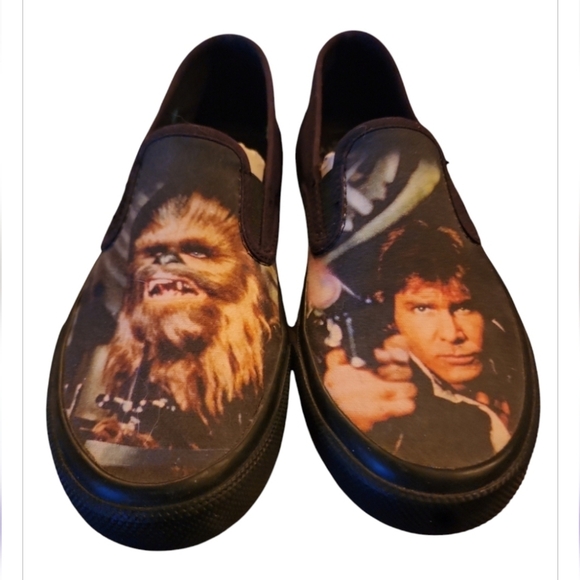 Sperry Shoes - Sperry x STAR WARS Cloud Slip-on Sneakers Han Solo & Chewbacca Comicon 6M Disney